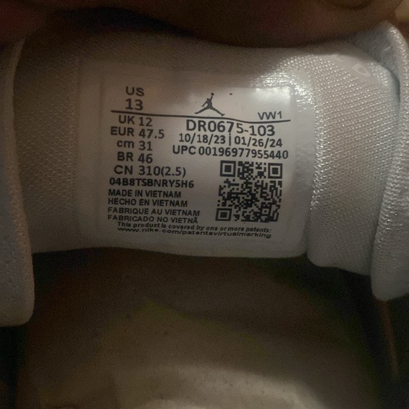 Jordan Zion 3 /white green - Picture 9 of 13